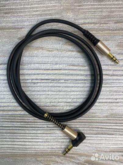 Кабель AUX чёрный