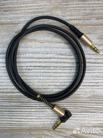 Кабель AUX чёрный