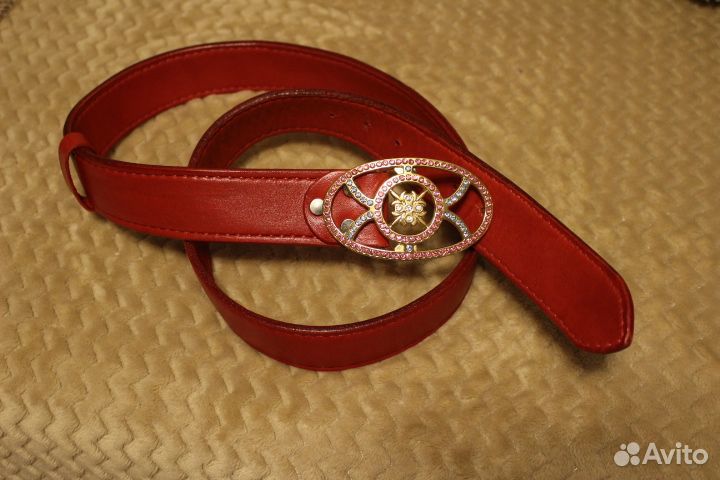 Ремень женский натуральная кожа