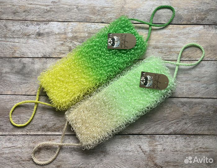 Мочалка ручной работы