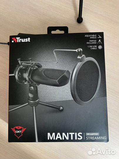 Микрофон для стриминга Trust Mantis GXT 232