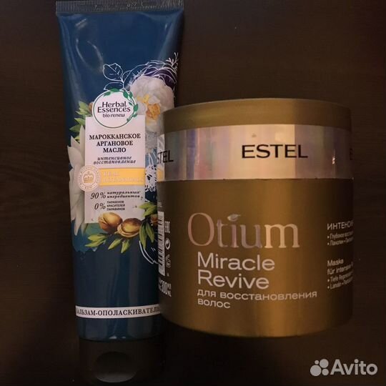 Кондиционер и Маска Восстанавливающая для волос