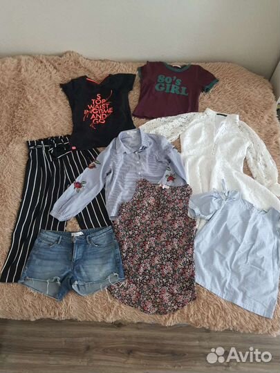 Большой пакет вещей на девушку