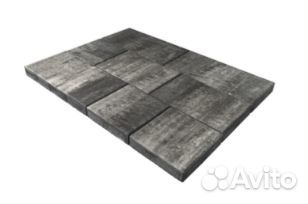 Плитка тротуарная Триада ColorMix Ночь h60