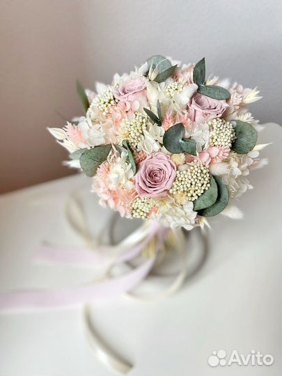 Букет невесты из сухоцветов