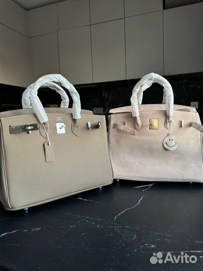 Сумка женская Hermes birkin 35 натуральная кожа