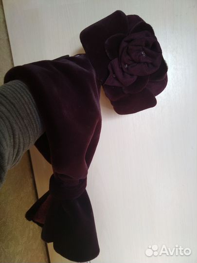 Шапка/шарф эко мех