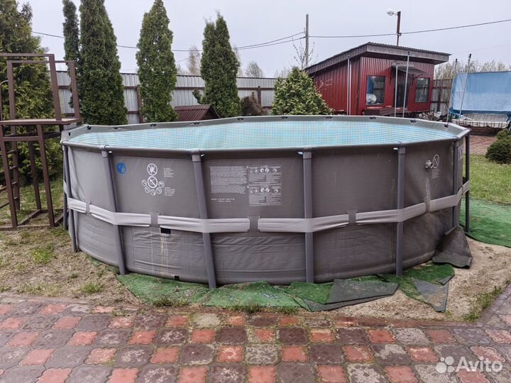 Каркасный бассейн бу