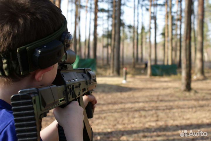 выездной лазертаг