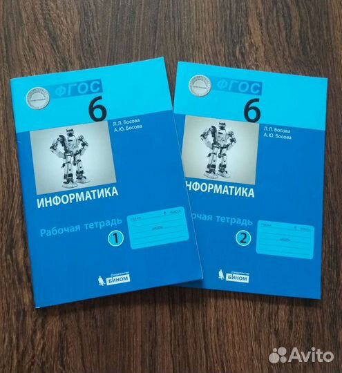 Новые рабочие тетради по информатике 6 класс