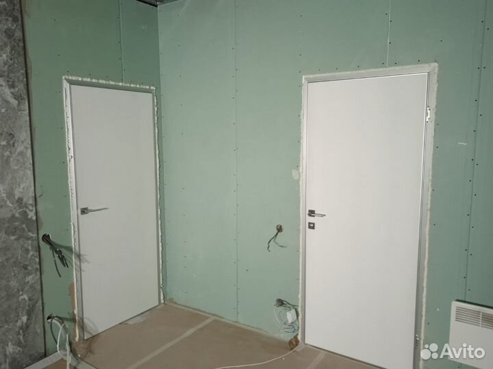 Скрытые двери под покраску