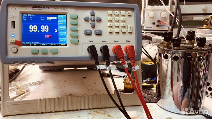 Микроомметр акип 6301/2