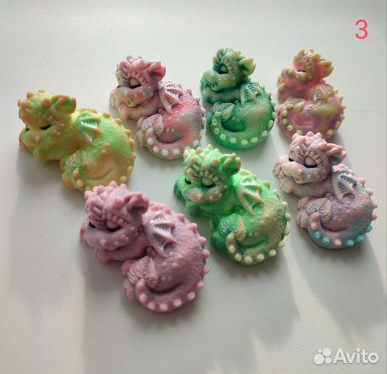 Мыло ручной работы Дракон (символ 2024г)