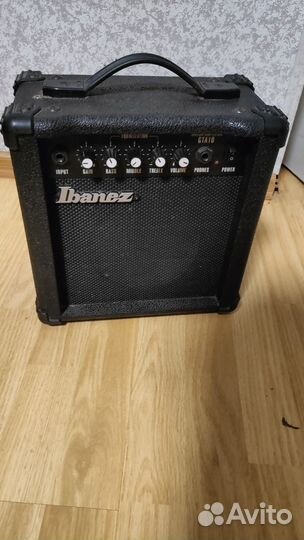 Электрогитара ibanez с комбиком