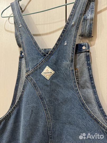 Джинсовый сарафан S-M