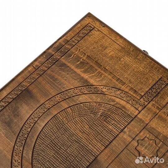 Нарды и шашки резные Грозный 61 х 60 см бук Азербайджан 62691