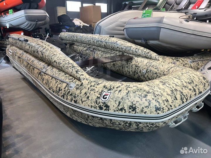 Лодка пвх Golfstream Патриот MF 410 light jet