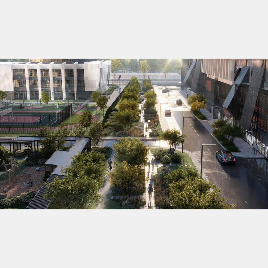 1-к. квартира, 39,3 м², 43/55 эт.