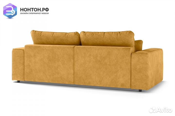 Диван еврокнижка Конте желтый