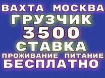 Грузчик комплектовщик вахта Москва питание прожива