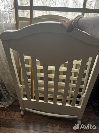 Детская кроватка (кровать дерево ясень)