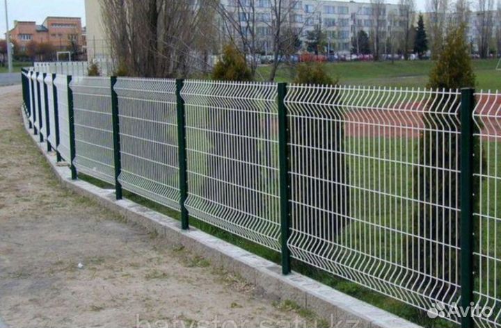 Забор из 3D сетки замер бесплатно под ключ