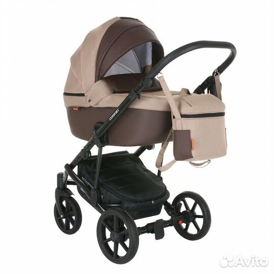 Коляска 2 в1 Сonfort Капучино+Кожа 12.5 кг