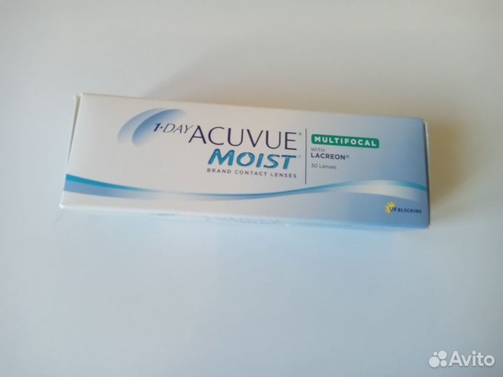 Линзы мультифокальные 1-Day acuvue moist -6 Hi