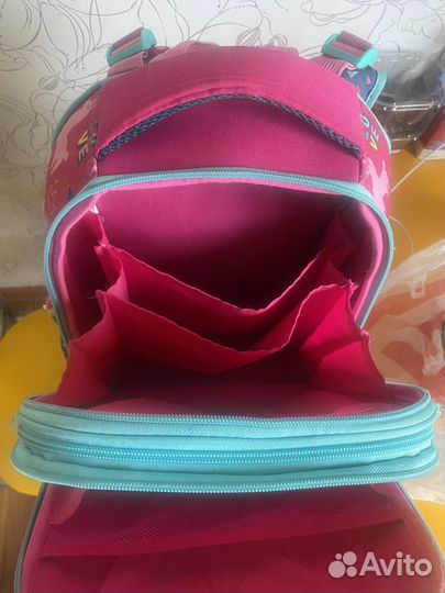 Каркасный школьный рюкзак б/у