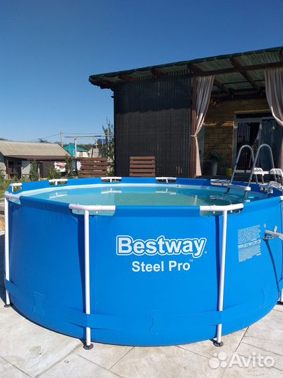 Каркасный бассейн бу