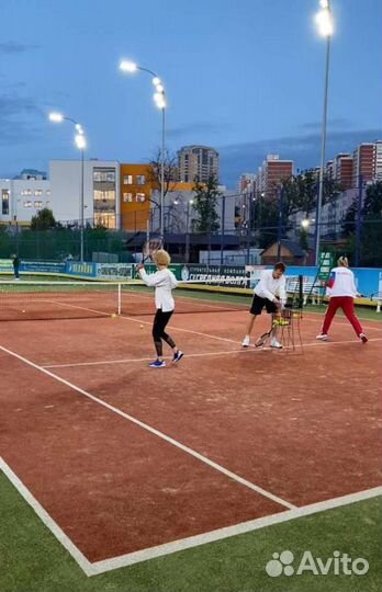 Тренировки по кардио теннису