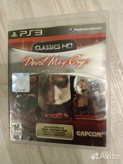 Devil May Cry HD Collection PS3 диск