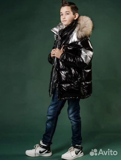 Пуховик для мальчика GnK Гулливер