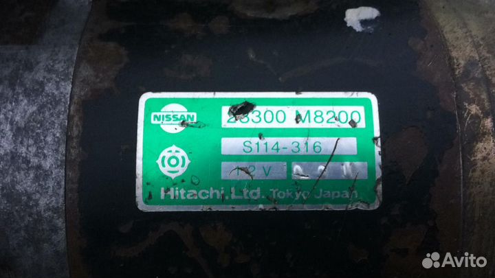 Стартер Nissan Sunny Chery Micra