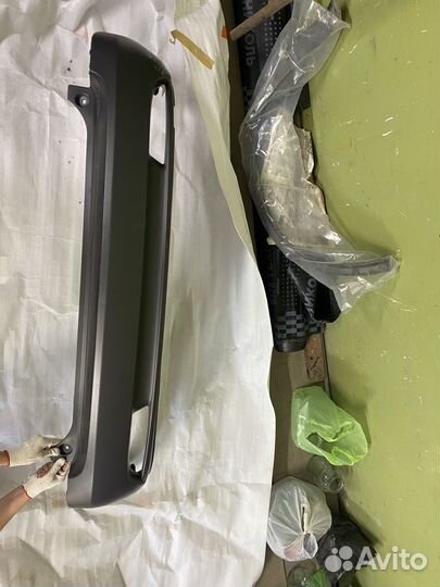 Бампер задний на honda crv 4