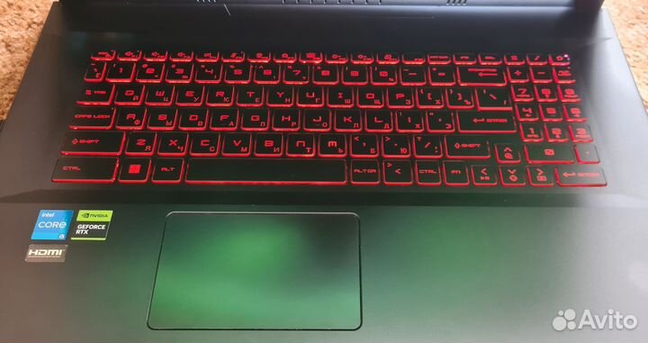Ноутбук msi gf76 katana