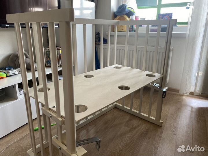 Детская кроватка приставная