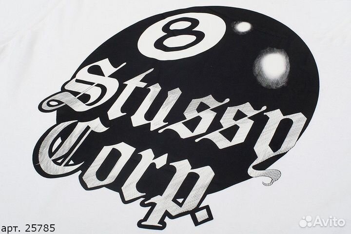 Футболка Stussy белая