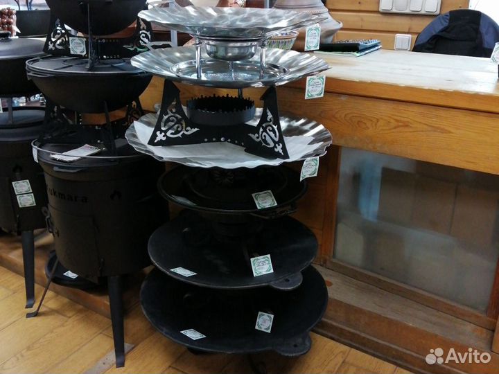 Садж чугунный, большие размеры