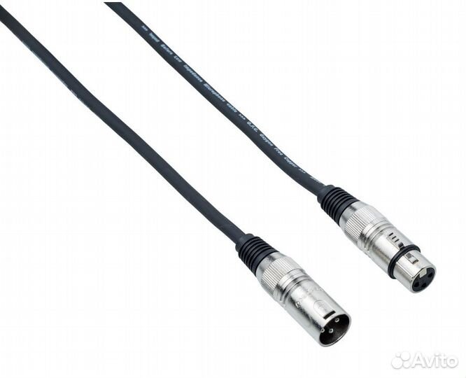 Кабель микрофонный Bespeco xcmb600 (XLR-XLR) 6 m
