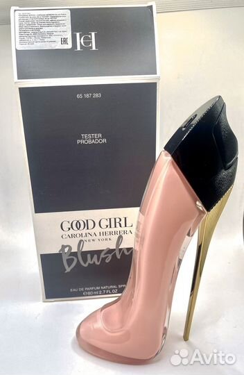 Carolina herrera Good Girl Blush edp 80 ml тестер