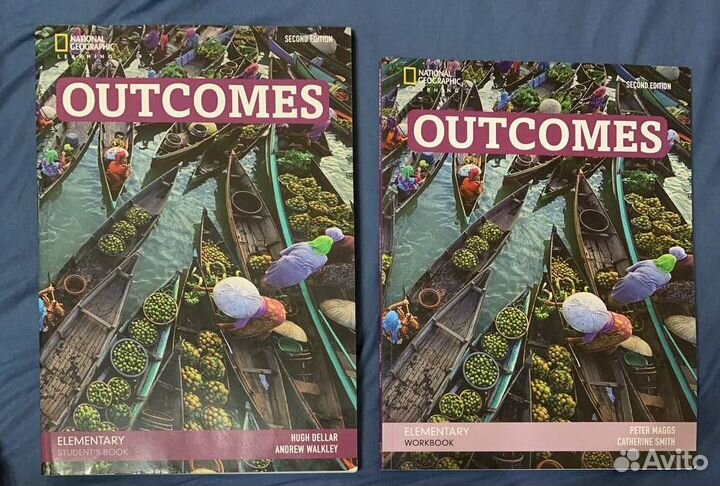 Учебники б/у по английскому outcomes Elementary