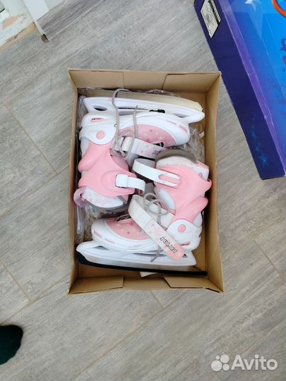 Коньки детские раздвижные