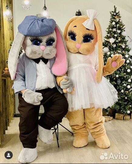 Ростовая Кукла Зайка