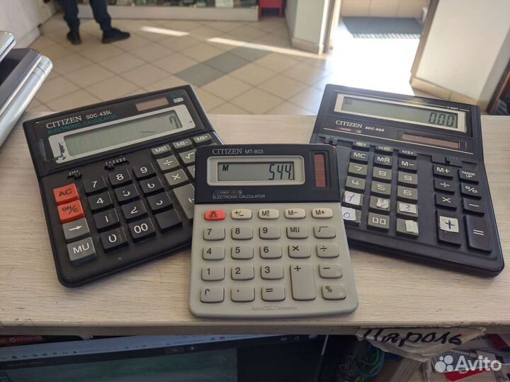 Калькуляторы Citizen