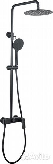 Душевая система aquatek AQ2060MB, 3jet 250мм, мат