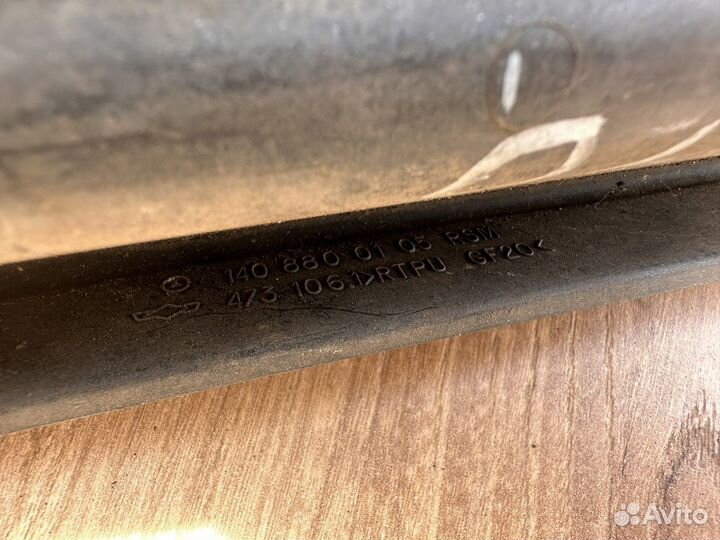 Заглушка бампера w140 w202