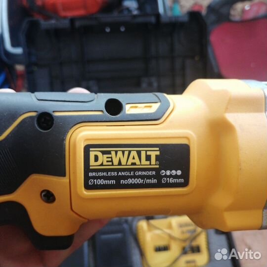 Аккумуляторная болгарка бу