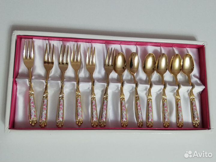 Набор десертных столовых приборов, Япония