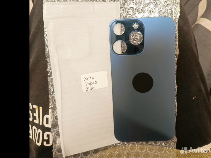 Задняя крышка iPhone xr в корпусе 15pro